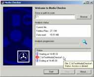 MediaChecker screenshot